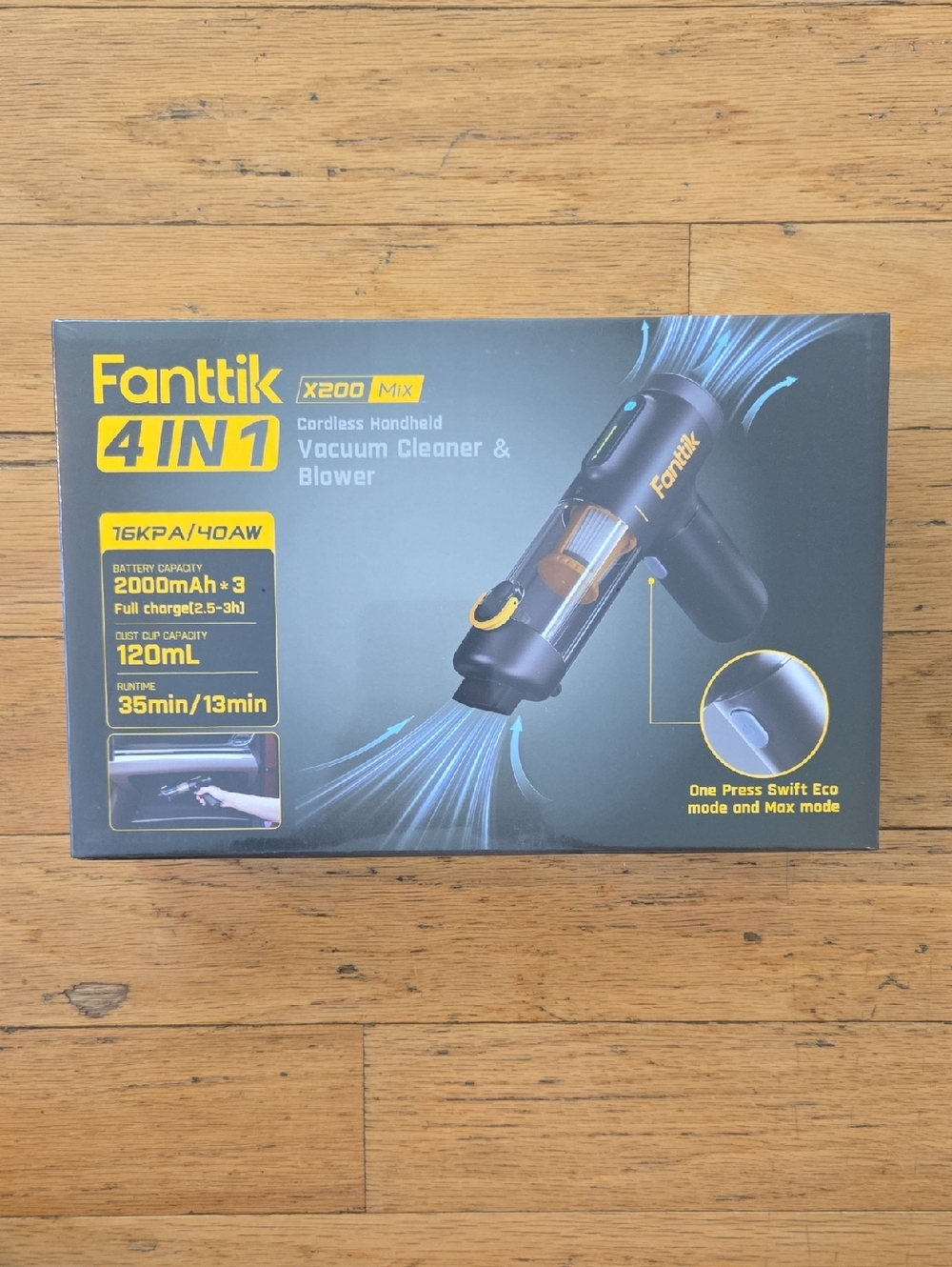 Fanttik X200 IX 4 In 1 Handheld Vacuum Cleaner Blower